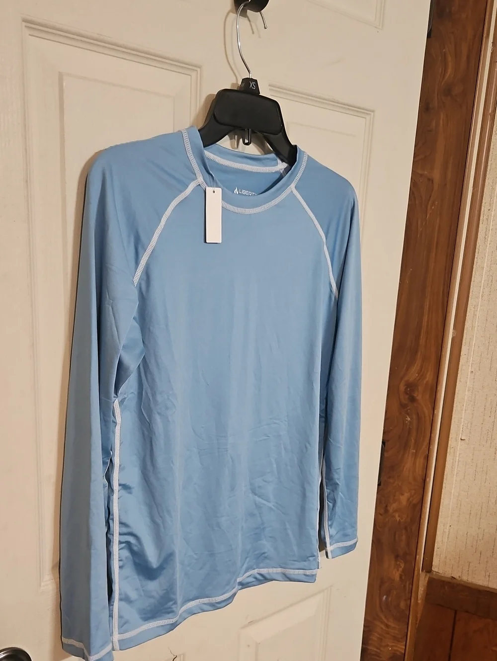LIBERTY PRO YOUTH RASH GUARD/SWIM SHIRT: NEW WITH TAGS: BLUE: SIZE XL